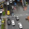 Zincirlikuyu’da yollar su altında kaldı