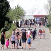 Pamukkale de bayram yoğunluğu Pamukkale de bayram yoğunluğu