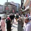 Gaziantep'te, PTT önlerinde uzun kuyruk