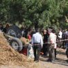 Manisa'daki traktör kazasında baba ve oğlu öldü