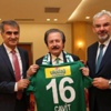 Bölükbaşı ve Güneş'ten Cavit Çağlar'a ziyaret Bölükbaşı ve Güneş'ten Cavit Çağlar'a ziyaret