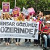 Manisa'da Ensar protestosu: Gözümüz üzerinde Manisa'da Ensar protestosu: Gözümüz üzerinde