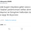 Skandal olaydaki isim istifa etti Skandal olaydaki isim istifa etti