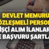 İl, ilçe belediyeleri ve üniversitelerin 2020 yılı DPB devlet memuru, sözleşmeli personel, işçi alım ilanları ve başvuru şartları