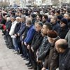 İdlib şehitleri için gıyabi cenaze namazı kılındı