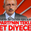 Kılıçdaroğlu, 'dokunulmazlık' kararını açıkladı