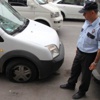 Elektrikli Bisiklet Kamyonete Çarptı: 1 Yaralı