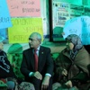 Kılıçdaroğlu Melen eylemcileriyle buluştu