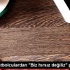 Genç hentbolculardan "Biz hırsız değiliz" protestosu Genç hentbolculardan "Biz hırsız değiliz" protestosu