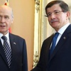 Başbakan Davutoğlu ile MHP lideri Bahçeli bir araya geldi