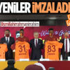 Galatasaray'da yeni transferlerin imza töreni