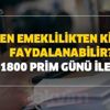 1800 gün prim ödeyip toplamda 10 yılı dolduran emekli olabilir! Erken emeklilikten kimler faydalanabilir? 1800 gün prim ödeyip toplamda 10 yılı dolduran emekli olabilir! Erken emeklilikten kimler faydalanabilir?