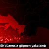 Muğla da 59 düzensiz göçmen yakalandı Muğla da 59 düzensiz göçmen yakalandı