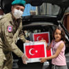 Mehmetçikten Kosovalı 500 aileye gıda yardımı Mehmetçikten Kosovalı 500 aileye gıda yardımı