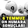 6 Temmuz On Numara çekiliş sonuçları belli oldu! On Numara'da bu hafta hangi numaralar kazandı?