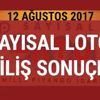 Sayısal Loto 2017 çekiliş sonuçları açıklandı mı? 12 Ağustos Sayısal Loto çekiliş sonucu bilet sorgulama ekranı