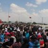 Sınır kapısında bayram yoğunluğu Sınır kapısında bayram yoğunluğu