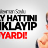 Süleyman Soylu 3 Fay Hattını Açıkladı