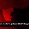 Giresunspor, maçlarını Çotanak Stadı nda oynamak istiyor