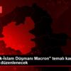 "Irkçı, Türk-İslam Düşmanı Macron" temalı karikatür ... "Irkçı, Türk-İslam Düşmanı Macron" temalı karikatür ...