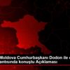 Erdoğan, Moldova Cumhurbaşkanı Dodon ile ortak basın ... Erdoğan, Moldova Cumhurbaşkanı Dodon ile ortak basın ...