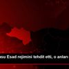 İsrail Ordusu Esad rejimini tehdit etti, o anları ... İsrail Ordusu Esad rejimini tehdit etti, o anları ...