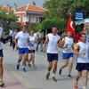 Ayvacık'ta dünya barış koşusu Ayvacık'ta dünya barış koşusu