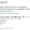  Süleyman Soylu “Cumhuriyet yazarının tedaviye ihtiyacı var” dedi. Barış Pehlivan da tedaviye böyle yanıt verdi Süleyman Soylu “Cumhuriyet yazarının tedaviye ihtiyacı var” dedi. Barış Pehlivan da tedaviye böyle yanıt verdi
