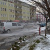 Patlayan Su Vanası Sürücülere Yaradı