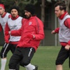 Samsunspor, Mbilla'sız çalıştı Samsunspor, Mbilla'sız çalıştı
