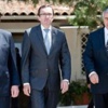 Akıncı ile Anastasiadis ara bölgede bir araya geldi Akıncı ile Anastasiadis ara bölgede bir araya geldi