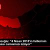 Emre Belözoğlu: "4 Nisan 2015 in faillerinin bulunmaması ...
