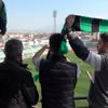Çatılara, balkonlara çıkıp takımlarını desteklediler