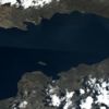NASA'nın ödülünü kazanan Van Gölü'nün Göktürk uydusu tarafından çekilen fotoğrafını MSB paylaştı