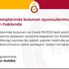Süper Lig'de zorlu Hatay deplasmanına gidecek Galatasaray'da 2 koronavirüs vakası Süper Lig'de zorlu Hatay deplasmanına gidecek Galatasaray'da 2 koronavirüs vakası