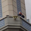 Elektrik kesilince ezanlar minarede okundu Elektrik kesilince ezanlar minarede okundu