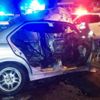 Hurdaya dönen otomobilden sağ kurtuldu Hurdaya dönen otomobilden sağ kurtuldu
