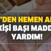 PTT'den anında alın! Kalabalık ailelere daha fazla yardım verilecek! Kişi başı maddi yardım!