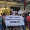 Metrobüste cinsel saldırı zanlısına tahliye protesto edildi Metrobüste cinsel saldırı zanlısına tahliye protesto edildi