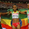 Rekortmen Dibaba zafere ulaştı Rekortmen Dibaba zafere ulaştı