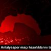 Beşiktaş, Antalyaspor maçı hazırlıklarını tamamladı Beşiktaş, Antalyaspor maçı hazırlıklarını tamamladı