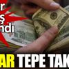 Dolar tepe taklak. Rekor düşüş yaşandı Dolar tepe taklak. Rekor düşüş yaşandı