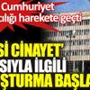 ﻿'Siyasi cinayetler' iddiasına soruşturma