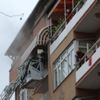 7 katlı binada çıkan yangın paniğe neden oldu