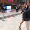 Sabiha Gökçen Havalimanı'nda dans şov