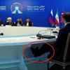 Üçlü zirvede dikkat çeken görüntü