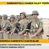Askerlerin ve gazetecilerin 100 metre uzağına havan topu düştü Askerlerin ve gazetecilerin 100 metre uzağına havan topu düştü