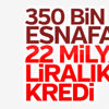 Halkbank esnafa 22 milyar lira kredi dağıtacak