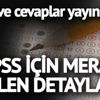 KPSS sonuçları ne zaman? ÖSYM açıkladı işte KPSS soruları ve sonuç tarihi…