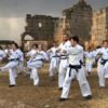Tarihi Zerzavan Kalesi nde taekwondo
